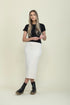 Erin-Luxe Fleece Midi Skirt